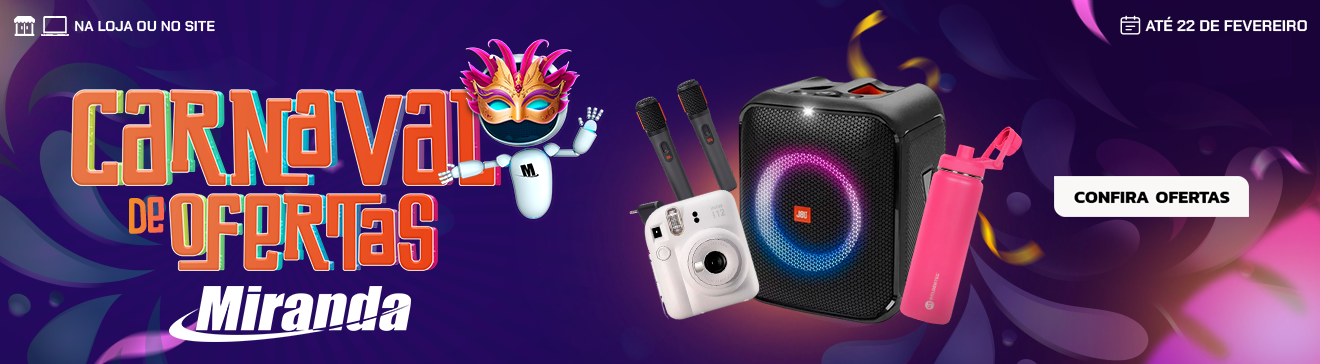 Banner Home - Carnaval de Ofertas 2026