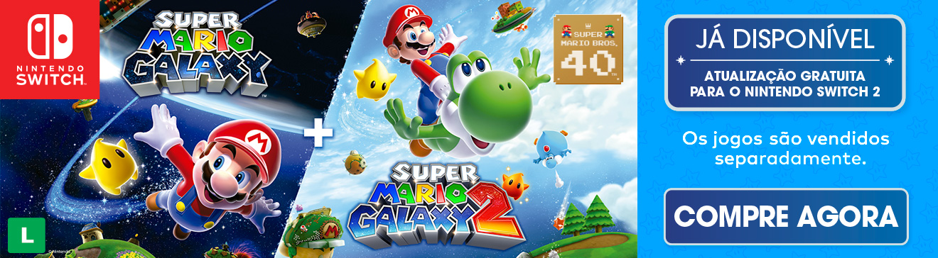 Banner Home - Nintendo - Mario Galaxy