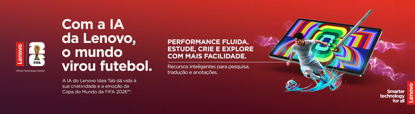 Banner Home - Lenovo - Idea Tab FIFA