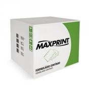 Formulário contínuo 80C 2V Branco RAZÃO c/carbono, Caixa c/1500, Modelo 3034, MAXPRINT