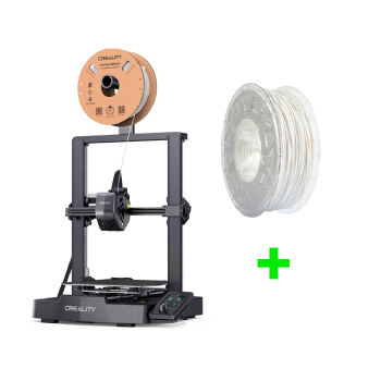 Impressora 3D Creality Ender-3 V3 SE + Filamento 1,75mm Ultra PLA-HP, 1kg, Branca