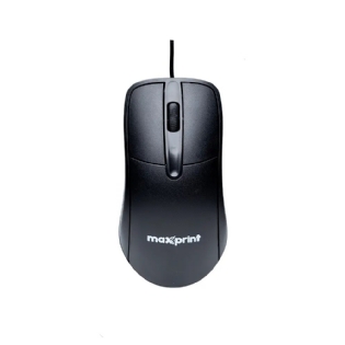 Mouse USB OfficeEasy Preto 60000154 , MAXPRINT