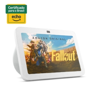 Echo Show 8 (3ª geração ) / Smart display com áudio espacial, hub de casa inteligente e Alexa /  Cor Branca, AMAZON