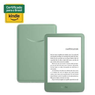 Kindle 11ª (16GB – modelo 2024), com Tela Antirreflexo, Luz Frontal Ajustável e Bateria de Longa Duração - Cor Verde, B0CP31QS6R, AMAZON