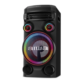 Caixa de Som 1600W RMS Tower Sound Preta, AWS-T1W-02, Bluetooth, AIWA