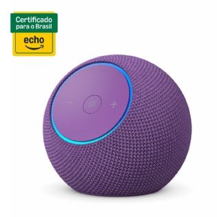 Amazon Echo Dot Max (Geração mais recente), Smart Speaker com Alexa, Som Envolvente e Hub de Casa Inteligente Integrado, Ideal para sua sala de estar, Cor Roxa