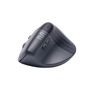 Mouse sem Fio USB Vertical MS17, Acabamento Emborrachado, 1600dpi, Preto, MO417, MULTI