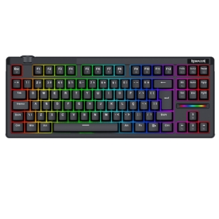 Teclado Gamer Magnético Otiim RGB, Preto, ABNT2, Redragon UltraMag, TKL, K729RGB-M, REDRAGON