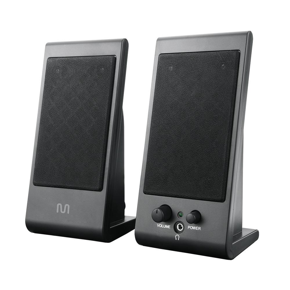 Caixa de Som 3W RMS Cinza SP009, MULTI