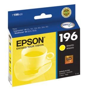Cartucho EPSON T196420-BR amarelo XP204/XP401