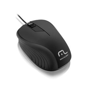 Mouse USB MF300, Preto, MO222, MULTI