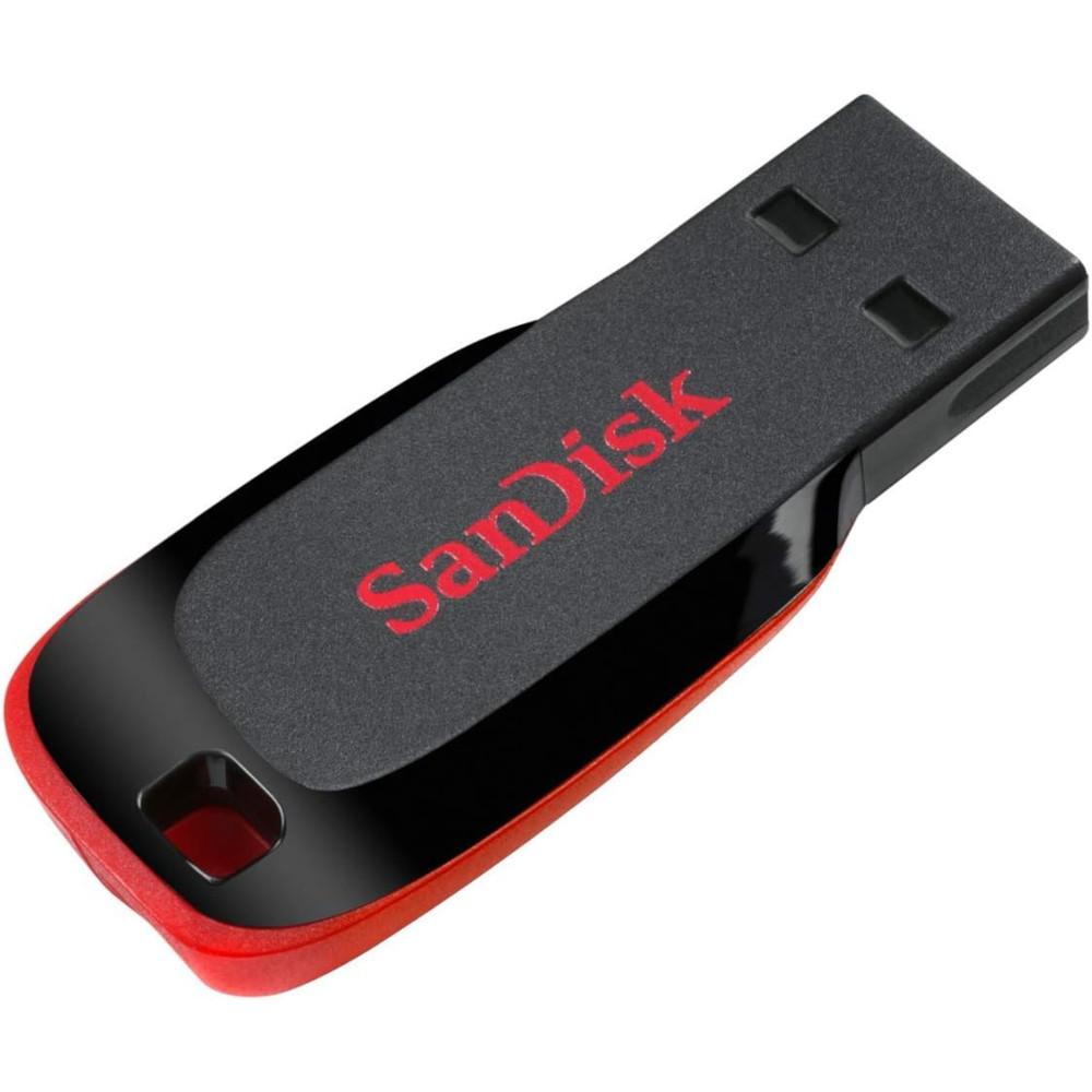 Pen Drive 128GB Sandisk Cruzer Blade, USB 2.0, SDCZ50-128G-B35