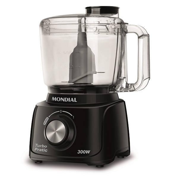 Mini Processador de Alimentos 500ml Preto MP-16-B, 220v, 300w, Modelo 9925-02, MONDIAL