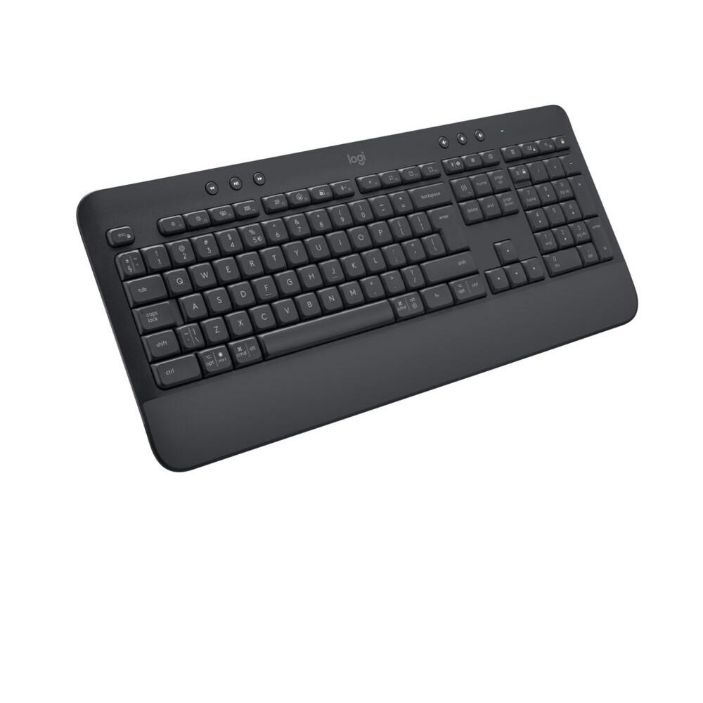 Teclado sem fio Signature K650 Grafite, Bluetooth, Padrão US, 920-010911, LOGITECH