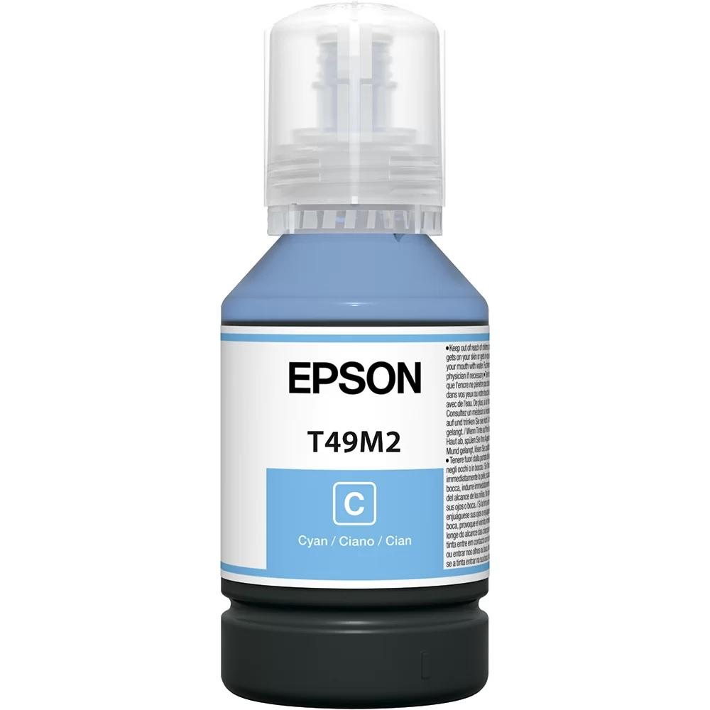 Refil de Tinta EPSON T49M220 Ciano, 140ml, F170 / F570 / F571