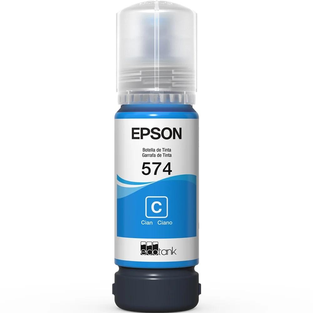 Refil de tinta EPSON T574220 Ciano 70ml L8050