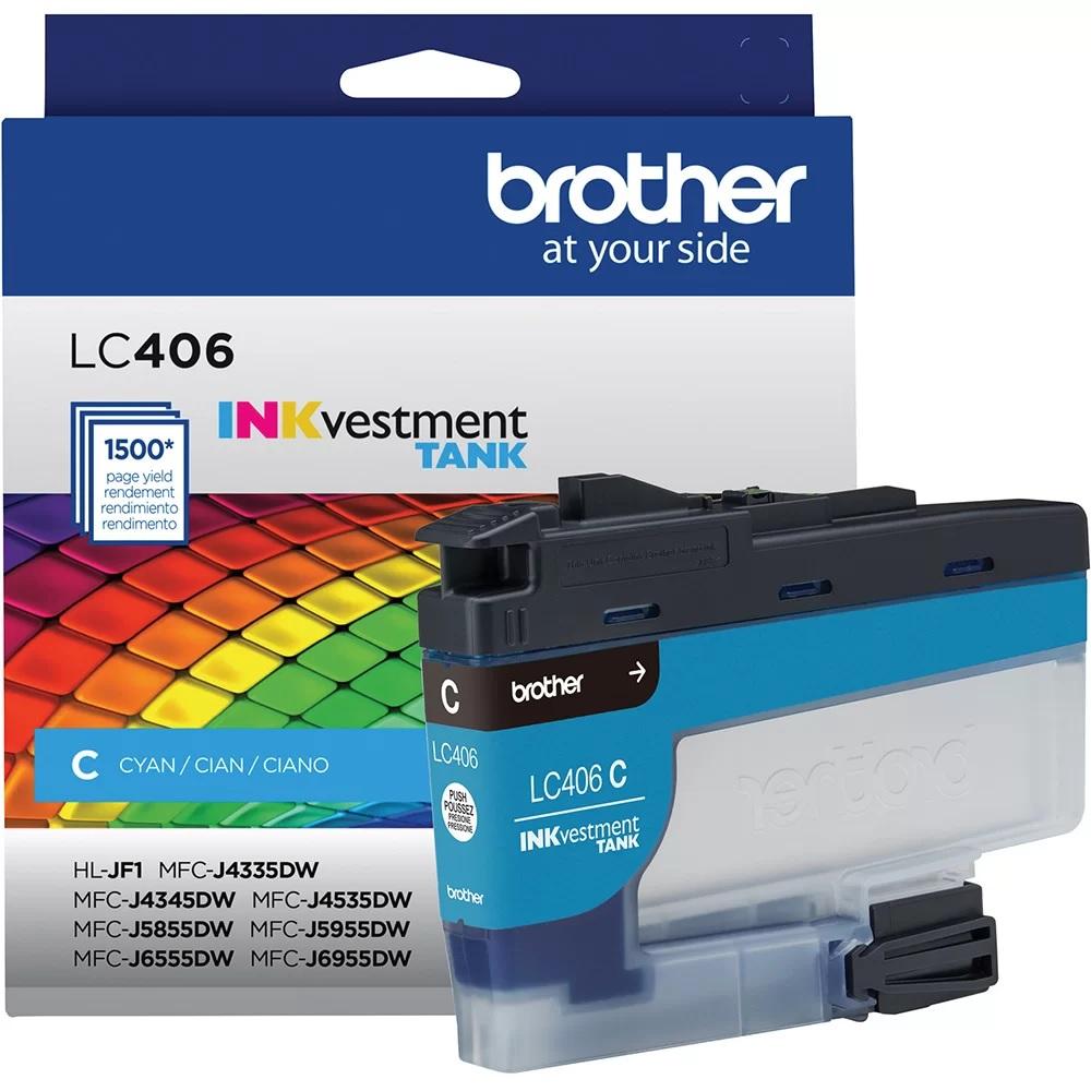 Cartucho LC406CS Ciano , BROTHER