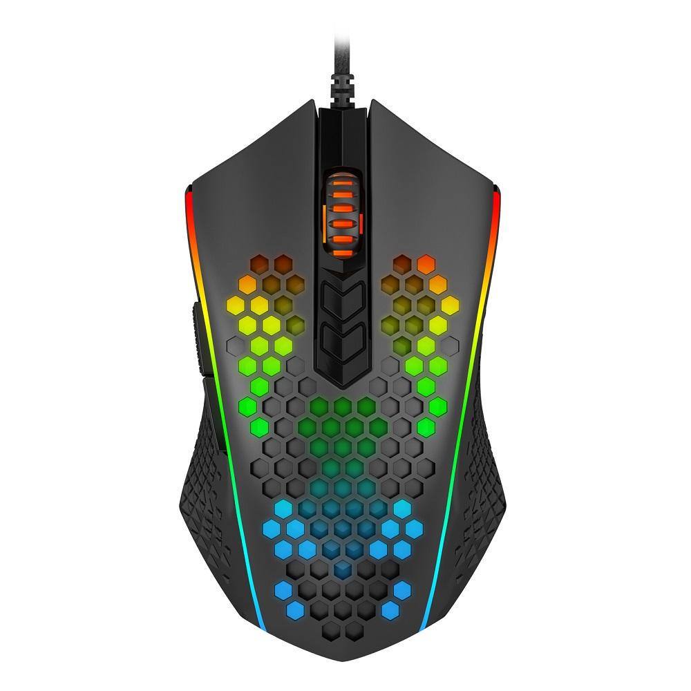 Mouse Gamer Memeanlion Honeycomb M809-K, 12400 dpi, REDRAGON