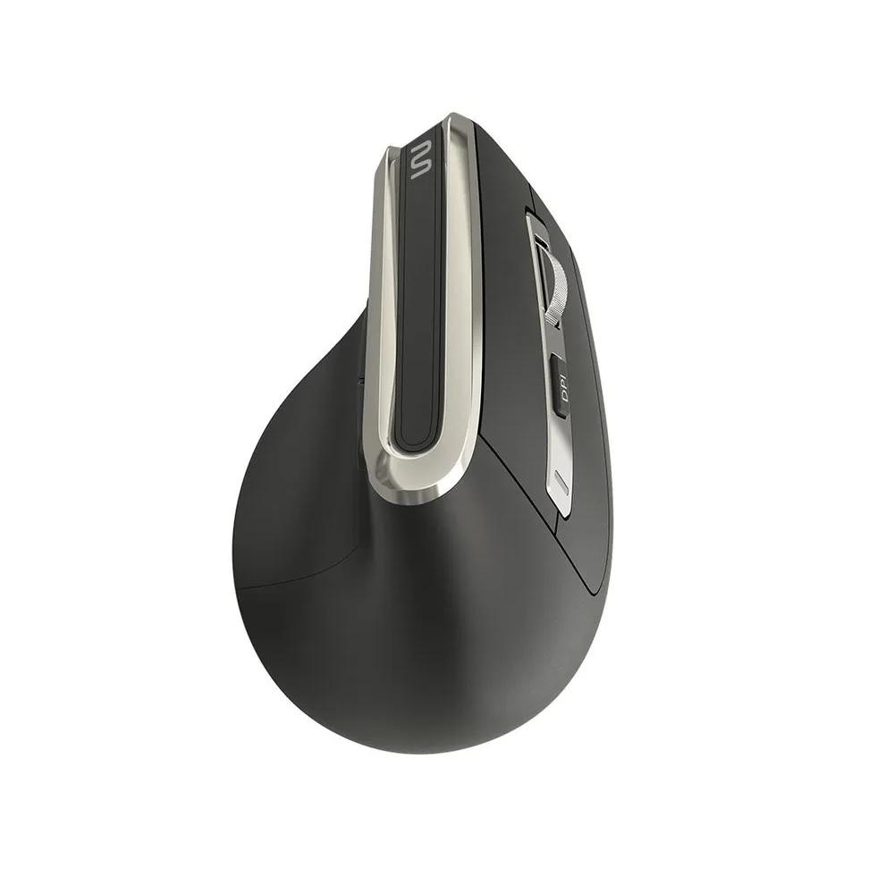 Mouse sem Fio Ergonômico Vertical, 3200dpi, Preto, MO382 MULTI</br>