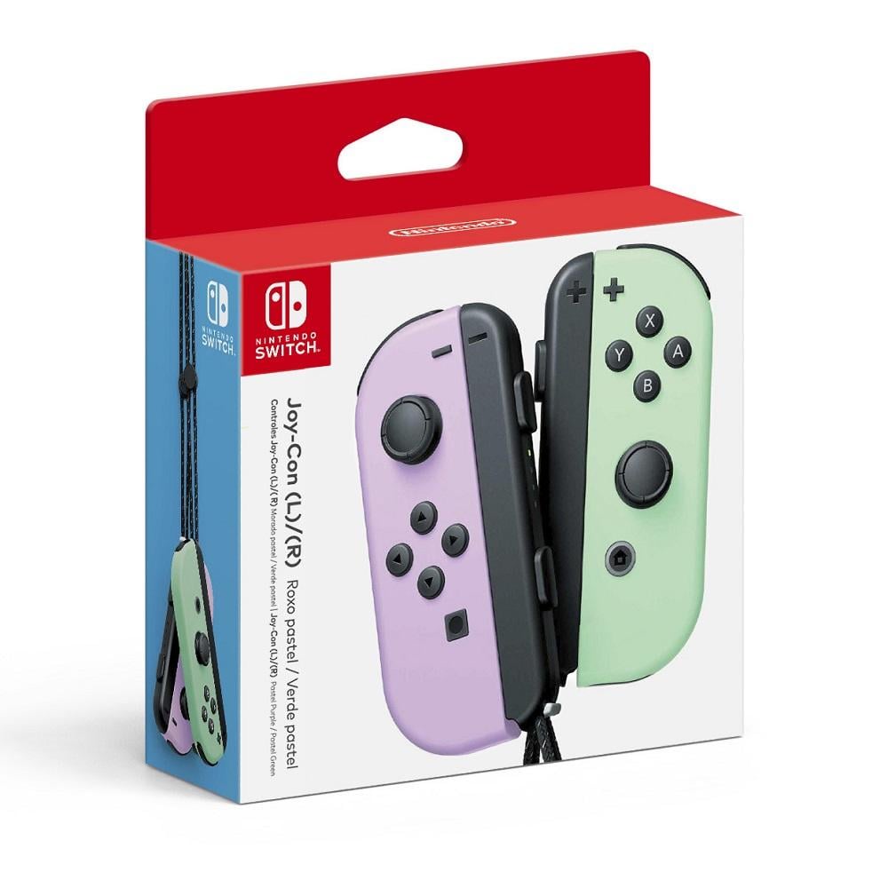 Controle Switch Joy-Con Roxo e Verde Pastel, NINTENDO