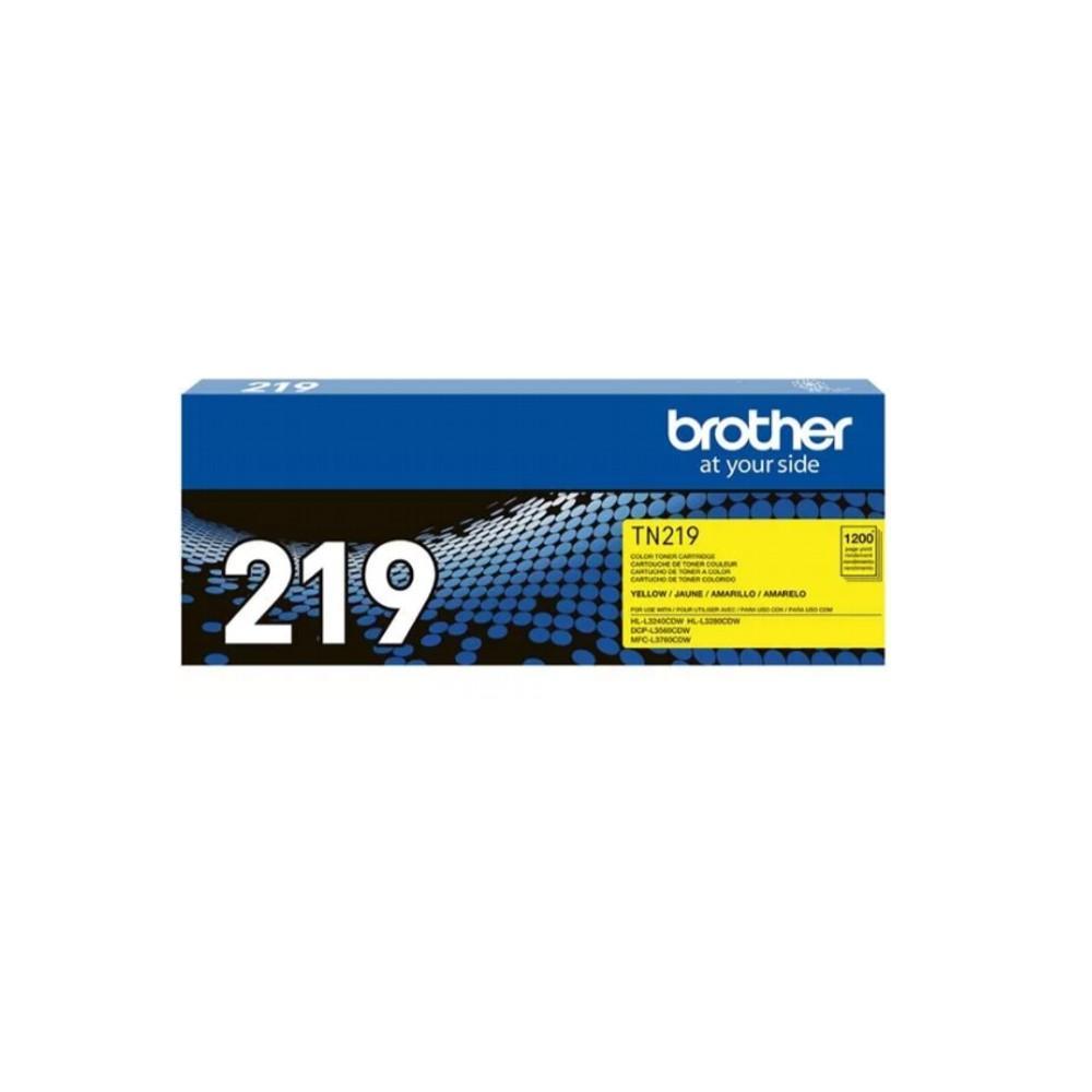 Toner Laser DCP-L3560CDW Amarelo TN219Y, BROTHER
