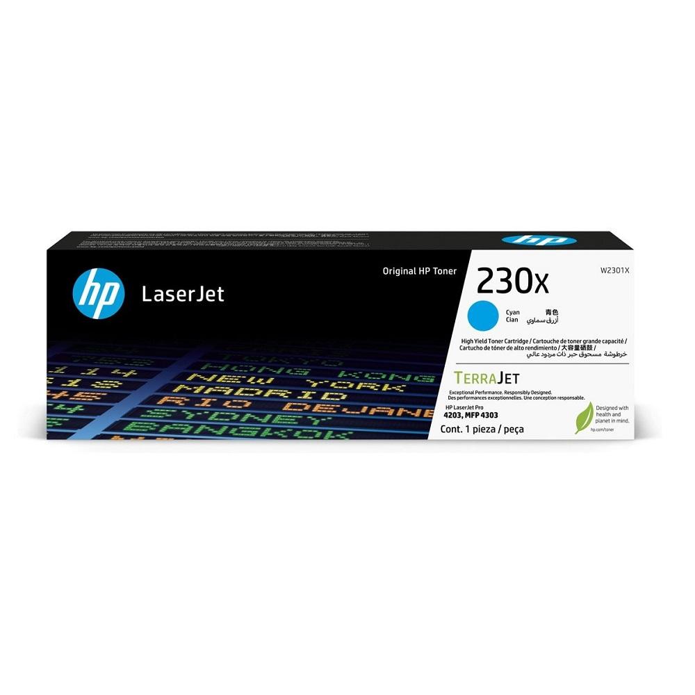 Toner Laser W2301X Ciano, PRO 4303FDW/PRO 4203DW  , HP