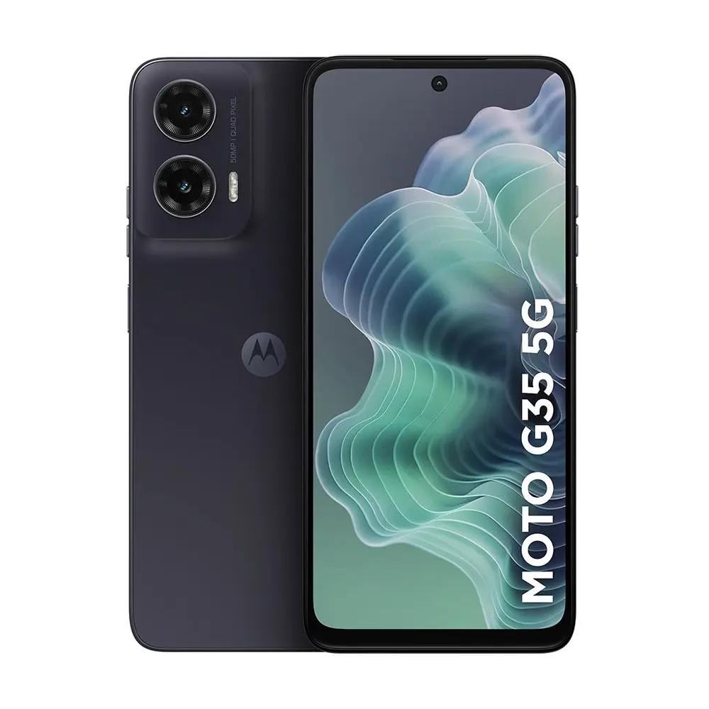 Smartphone Moto G35 5G, 128GB, Tela 6.7", Câmera Traseira 50MP + 8MP, Grafite, MOTOROLA