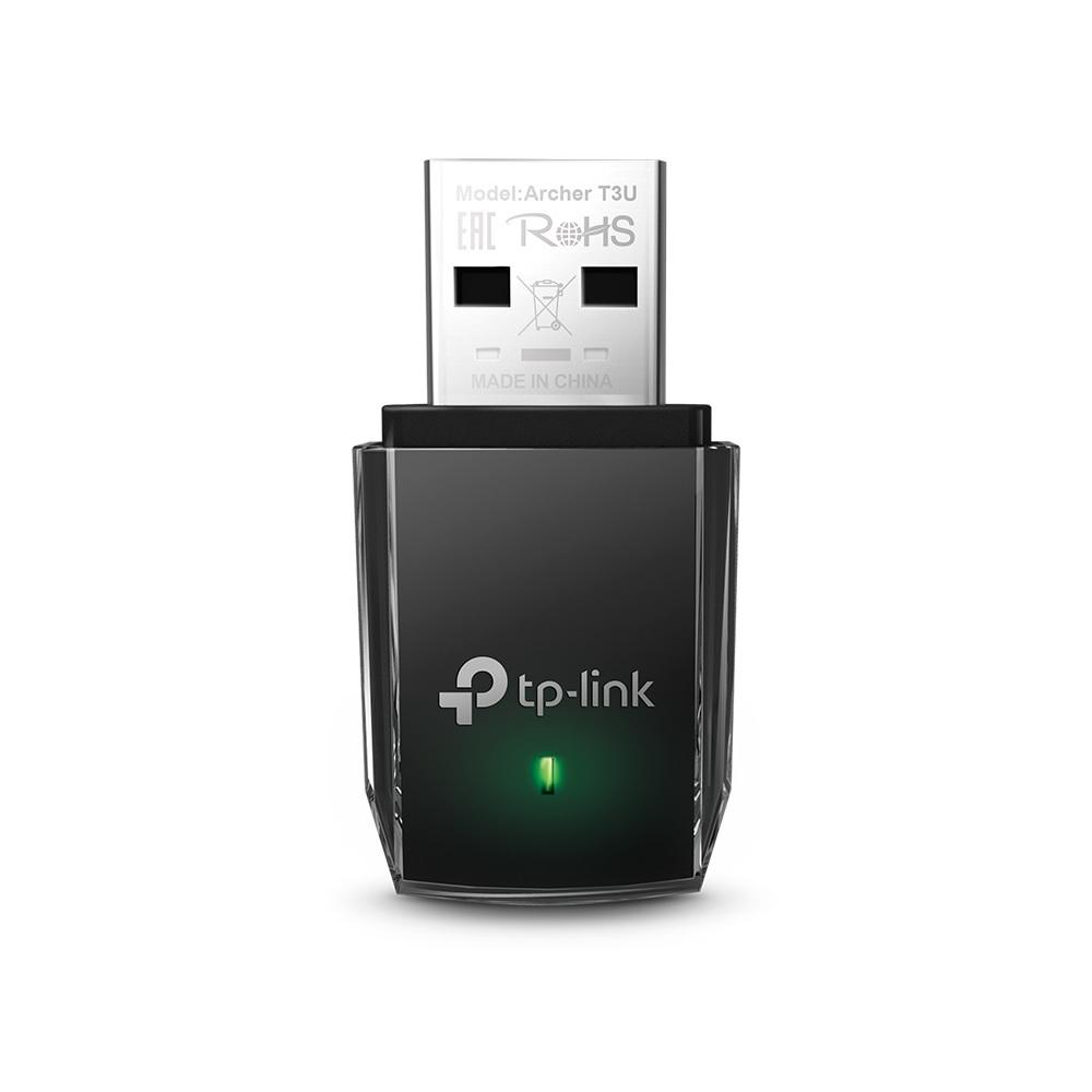 Adaptador USB Sem Fio AC1300 Archer T3U Mini Dual Band, TP-LINK