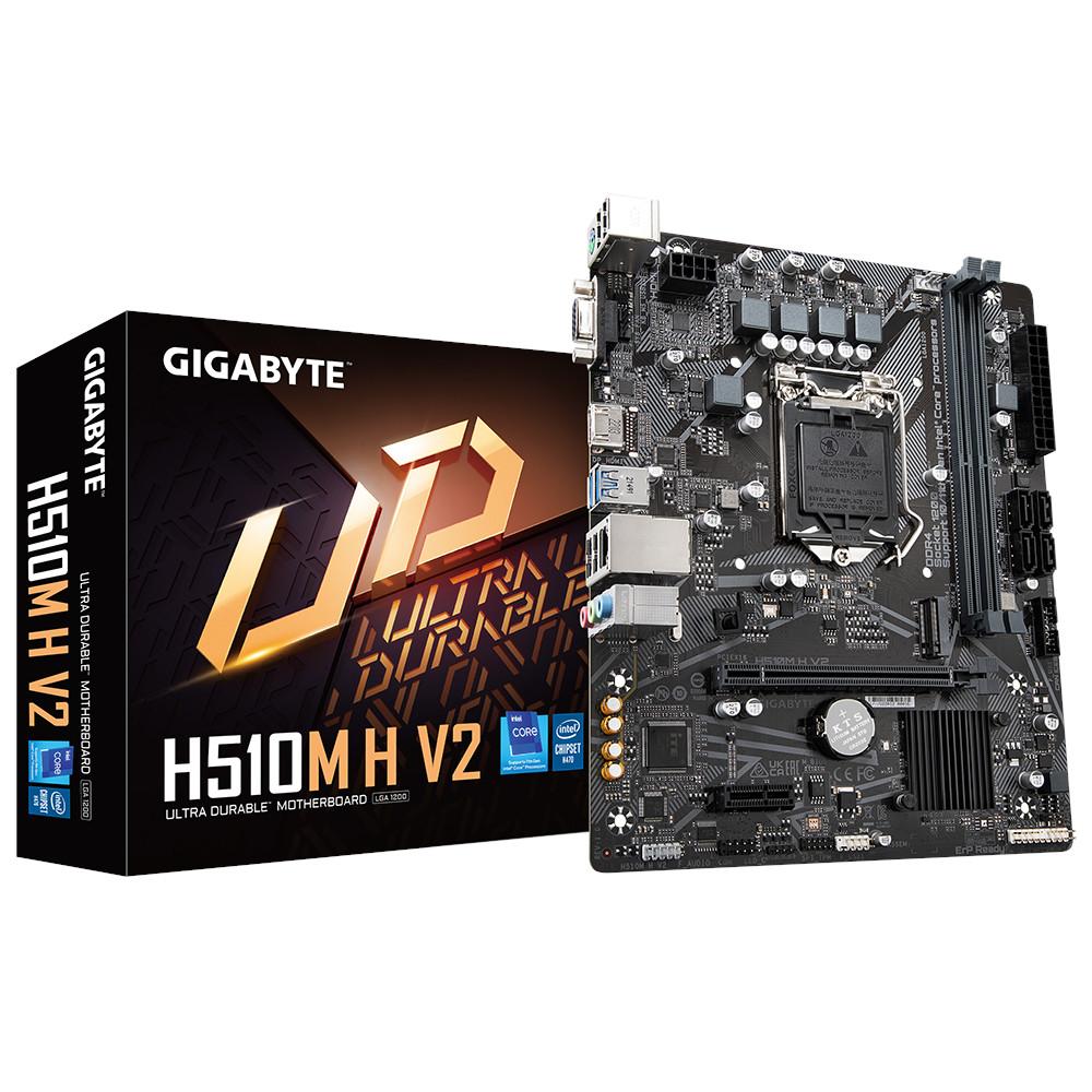 Placa Mãe Gigabyte H510M H V2, Intel LGA1200, DDR4