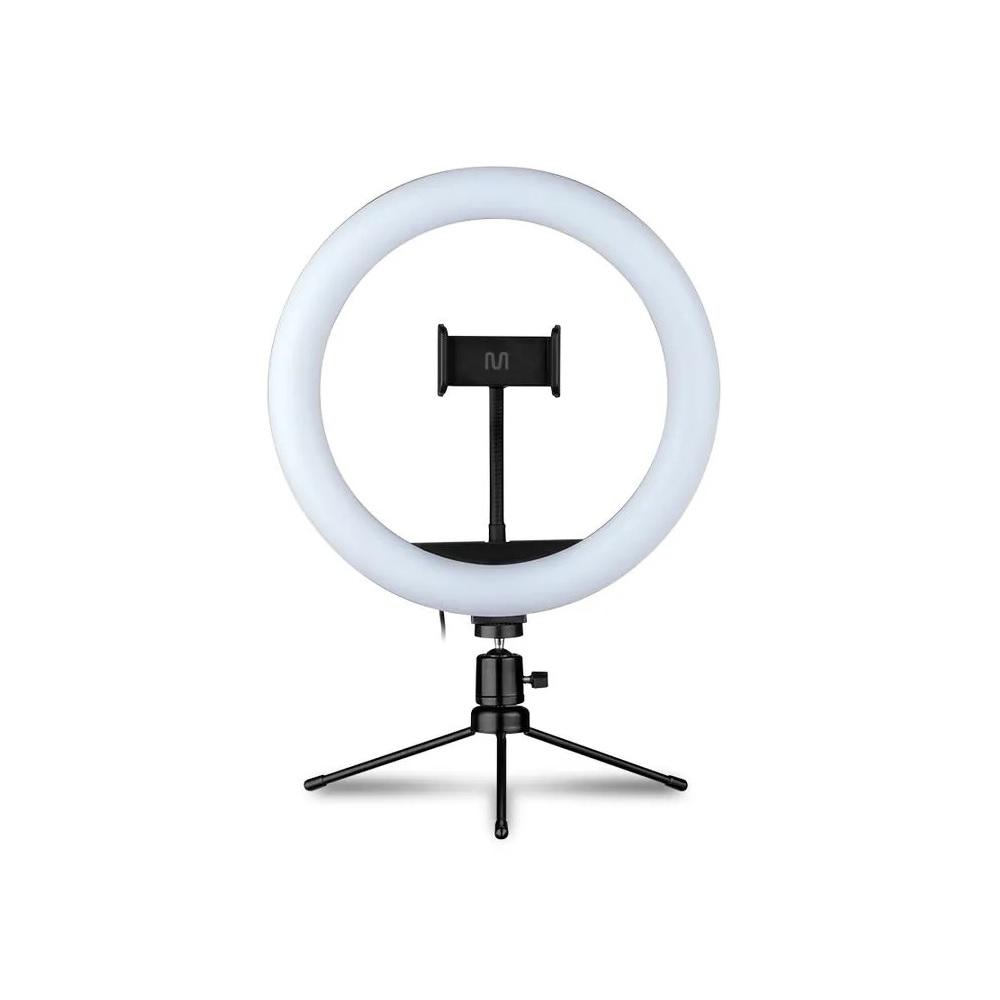 Iluminador Ring Light com tripé, Modelo AC370, MULTI