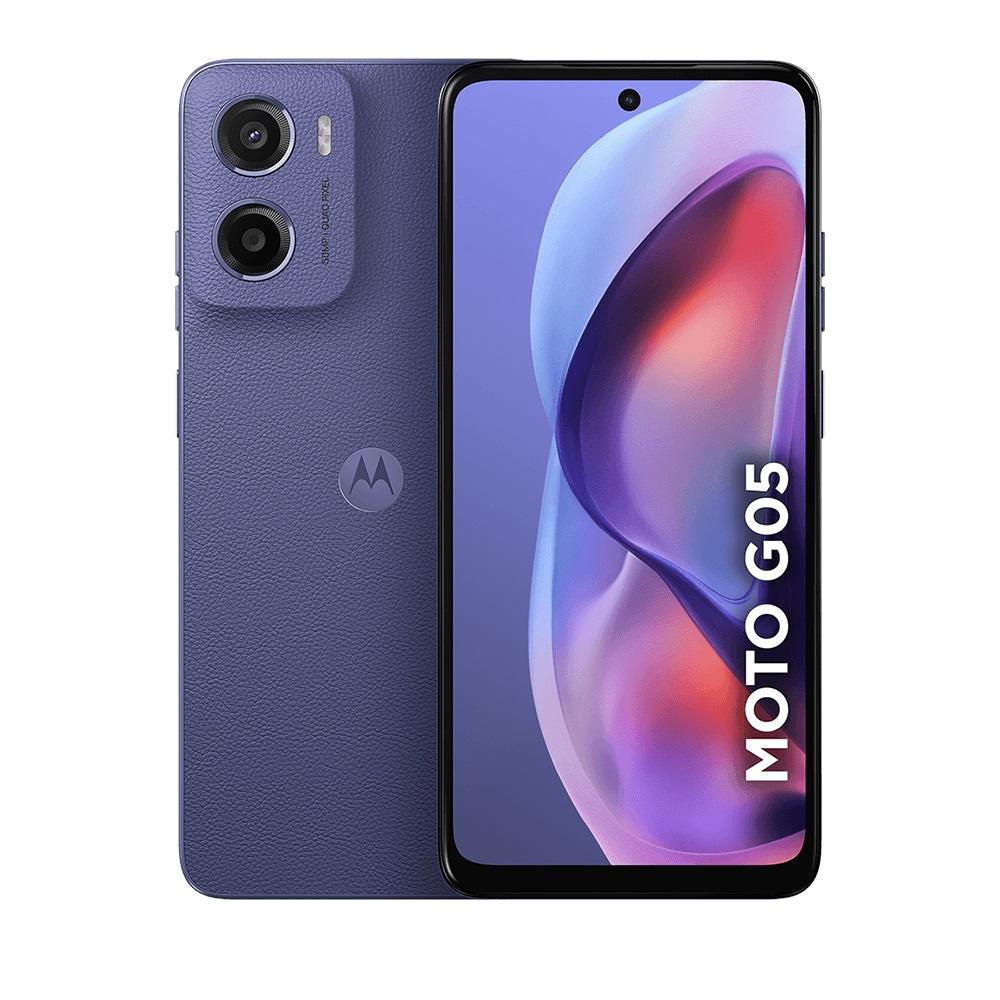 Smartphone Moto G05, 128GB, Tela 6.7", Câmera Traseira 50MP, Violeta, MOTOROLA