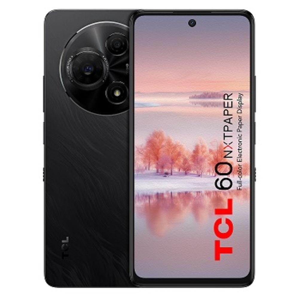 Smartphone TCL 60 NXTPAPER, 4G, 512GB, 8GB+ 10GB de RAM, Tela 6,8", Câmera Traseira Dupla 108MP + 2MP, Preto