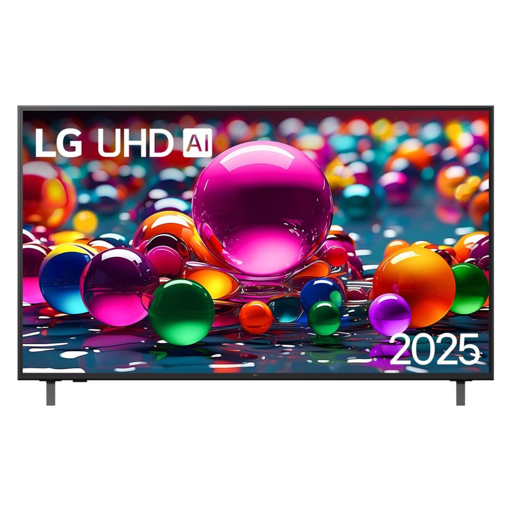 Smart TV LG 43'' 4K UHD AI 43UA8550PSA, WebOS 25, Processador alpha 7 4K AI Gen8, WiFi, Bluetooth, HDR10 Pro, AI Magic Remote, Alexa, Airplay2