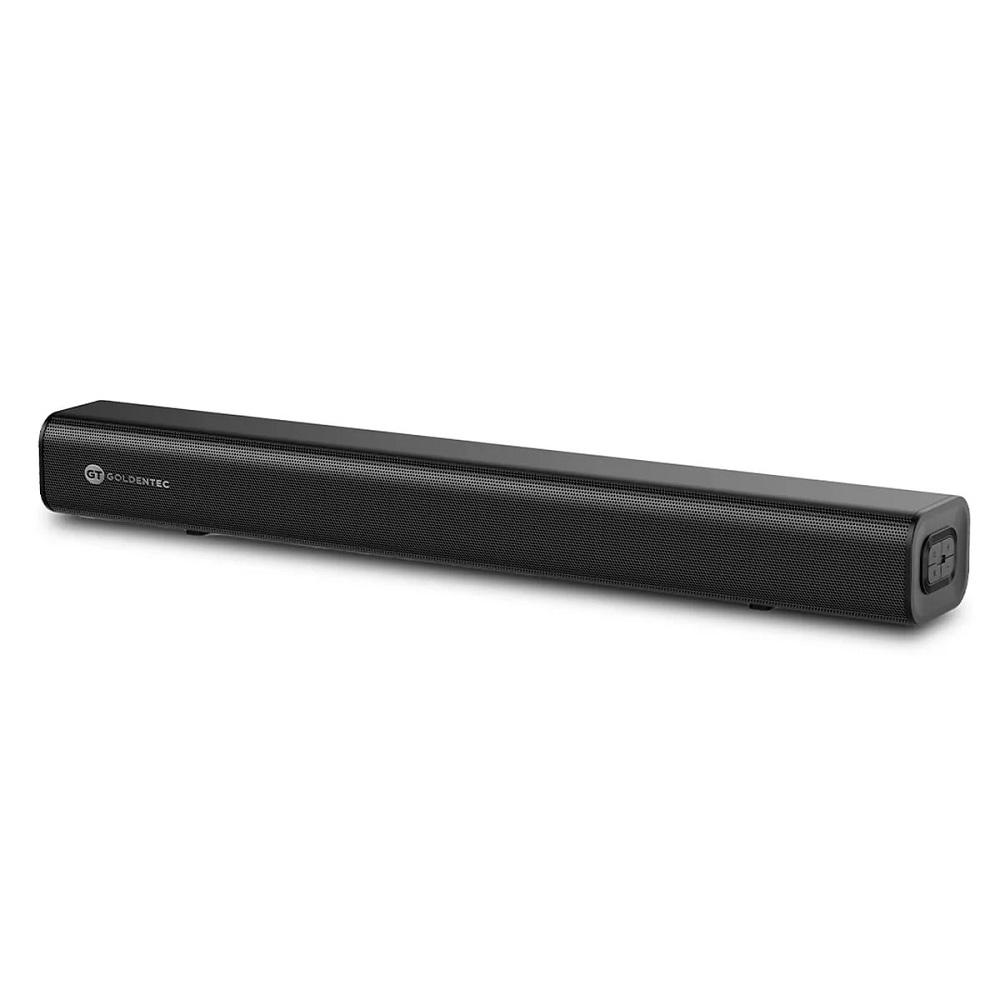 Soundbar Goldentec 2.0 Bluetooth 120W RMS, 2.0 Canais e alto-falante de 2 drivers de 2"