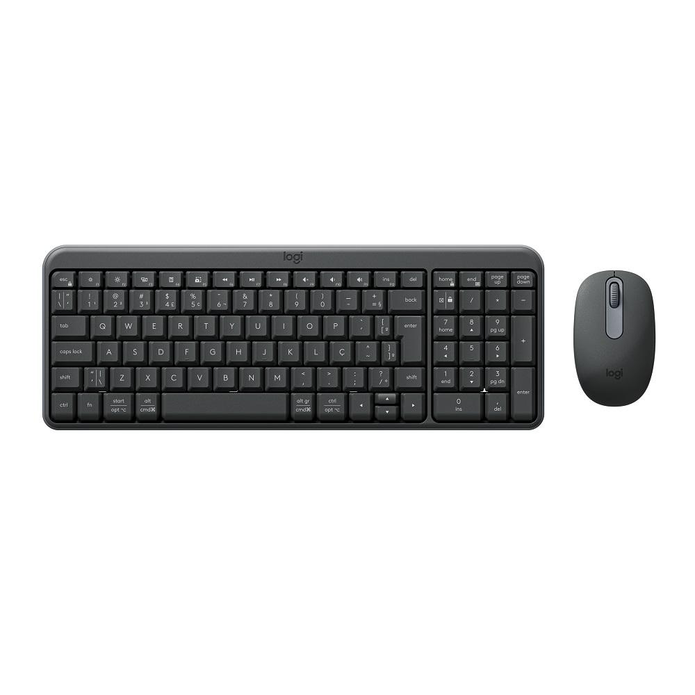 Teclado+Mouse Bluetooth MK250 Grafite, ABNT2, 920-013516, LOGITECH