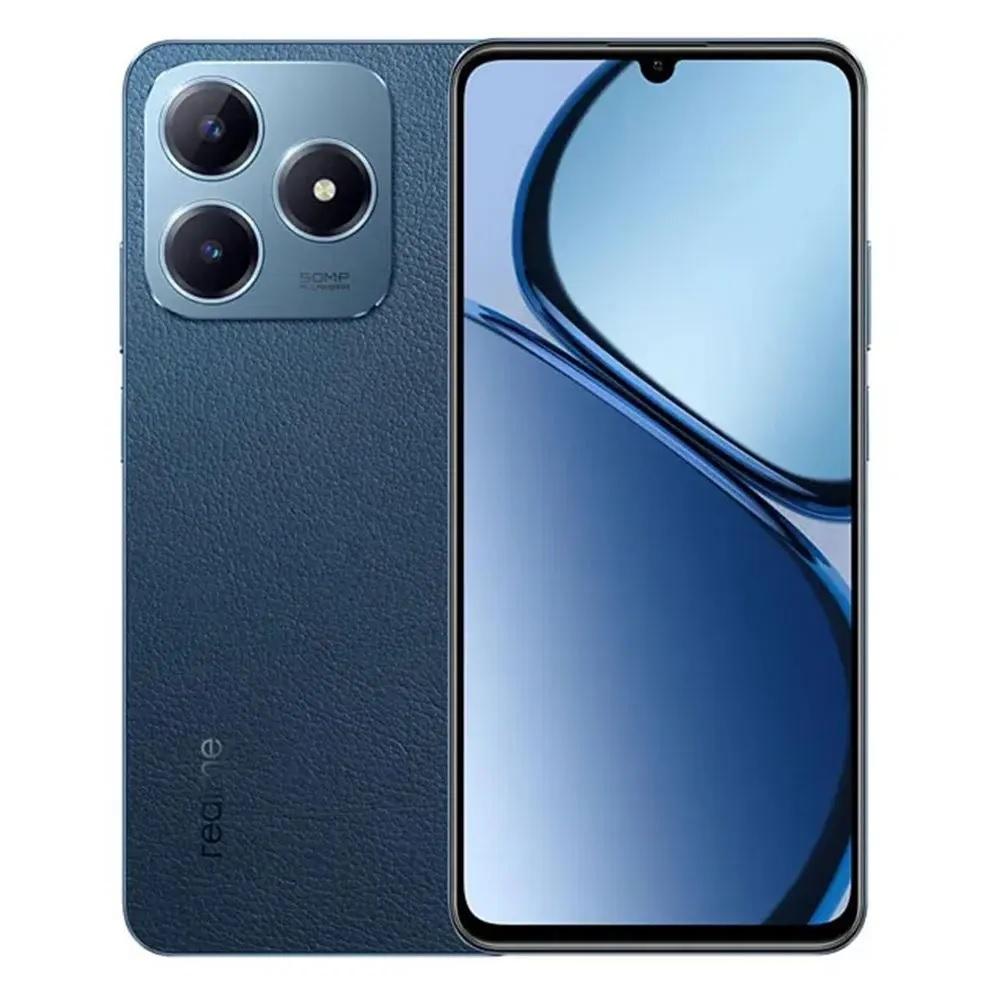 Smartphone Realme C63, 256GB, 8GB, Tela 6,74", Câmera 50MP, Azul, RMX3939