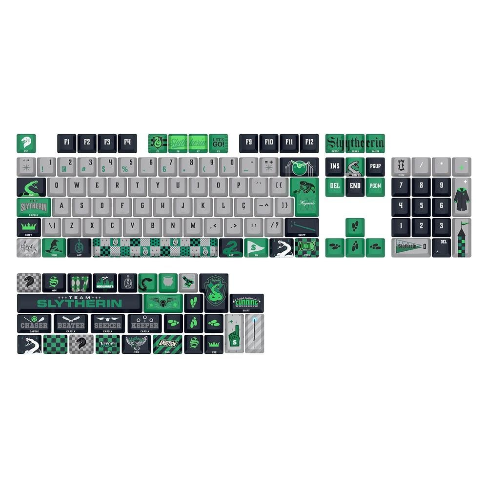Keycap Gamer Harry Potter Hogwart’s Special Edition Slytherin HP-942, REDRAGON