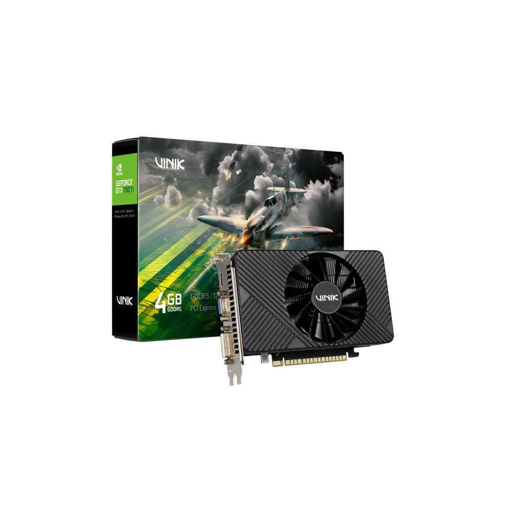 Placa de Video Vinik GeForce GTX750Ti, 4GB GDDR5, 128 bits, GPUK750T4GBFS0H2