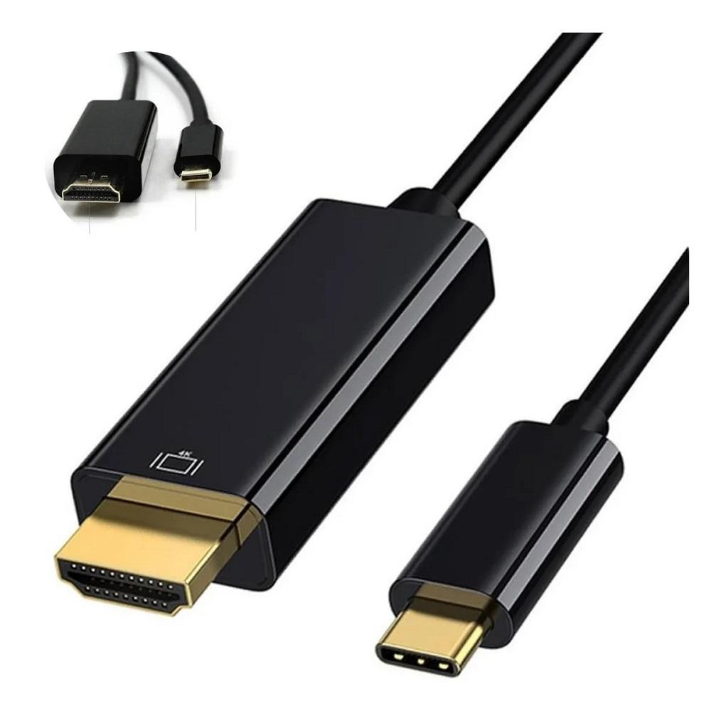 Cabo USB-C para HDMI 4K, 1,8 metros, 9419 , MD9
