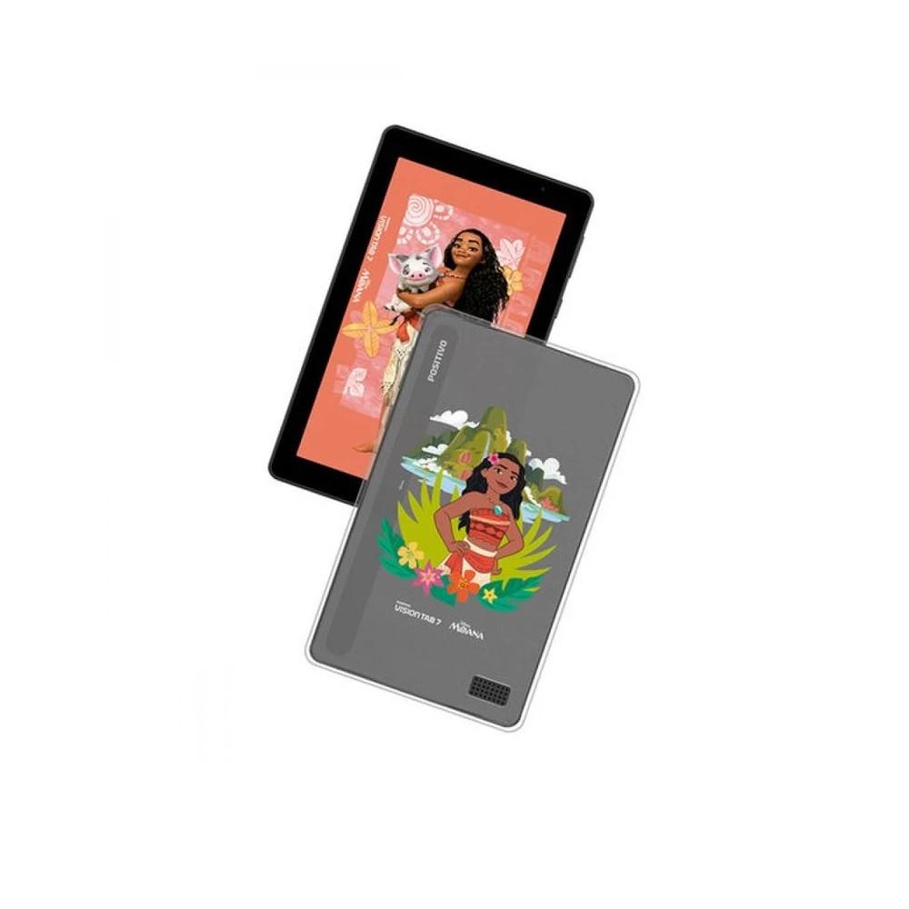 Tablet 7" Vision Moana 64GB, 3GB RAM, Octa Core, com Capa de Proteção + Bolsa, POSITIVO