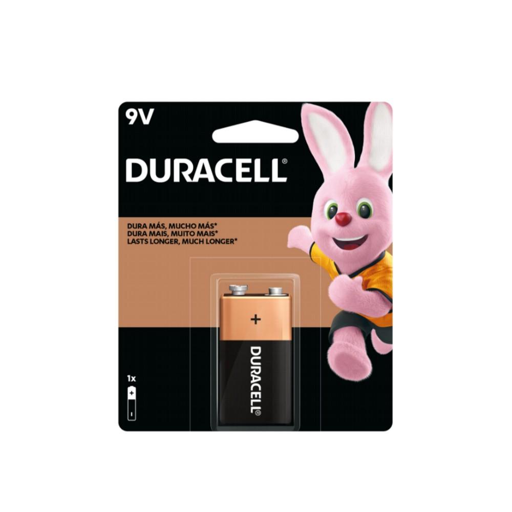 Pilha Alcalina 9V, com 1 unidade, Duracell 