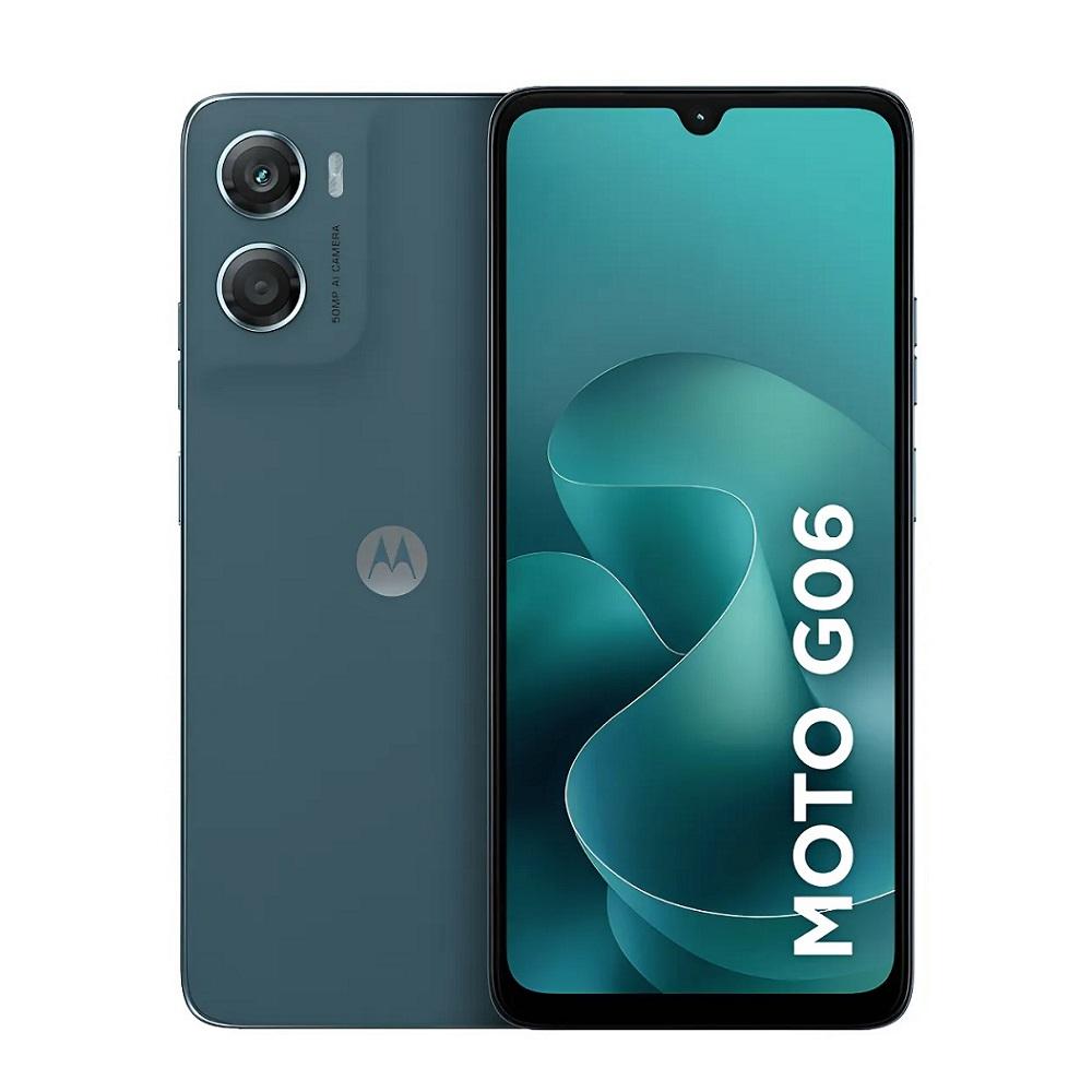 Smartphone Moto G06, 128GB, Câmera Traseira 50MP, Azul Marinho, MOTOROLA