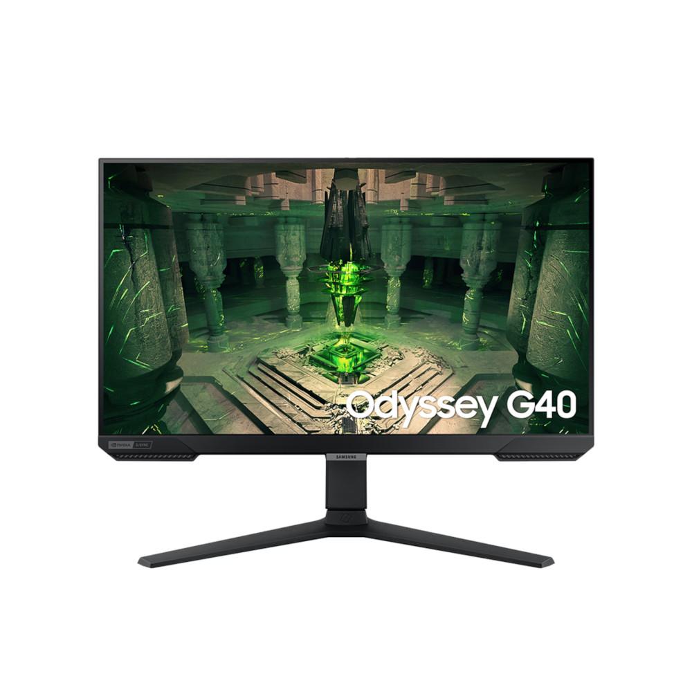 Monitor 27" Gamer Samsung Odyssey G40 Painel IPS, Full HD, 1ms, 240Hz, Compatível com Nvidia G-Sync e Freesync Premium, Suporte Ergonômico, LS27BG400ELMZD