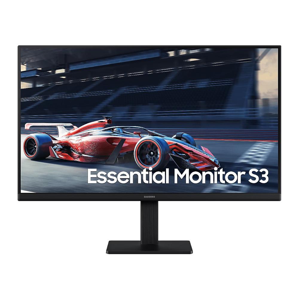 Monitor 27" Samsung Essential S3 100Hz, Tela IPS, Full HD, 5ms, Game Mode, Painel IPS, Eye Saver Mode, LS27D300GALMZD