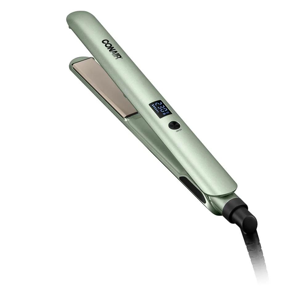 Prancha Modeladora Infusion Abacate e Coco, 54W, Bivolt, CS952DBR, Verde, CONAIR