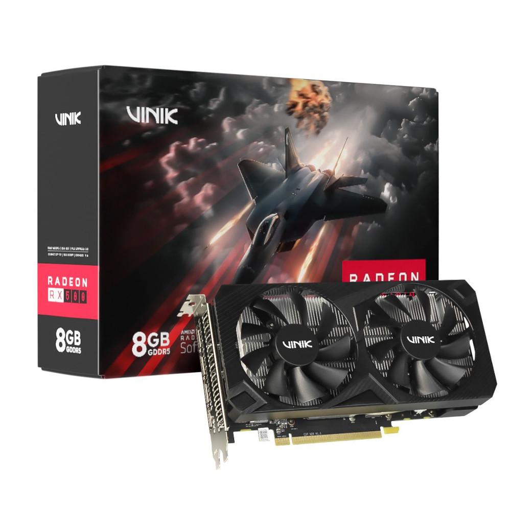 Placa de Video Vinik Radeon RX 580 Dual FAN, 8GB GDDR5, 256 bits, GPUVK5808GB2F