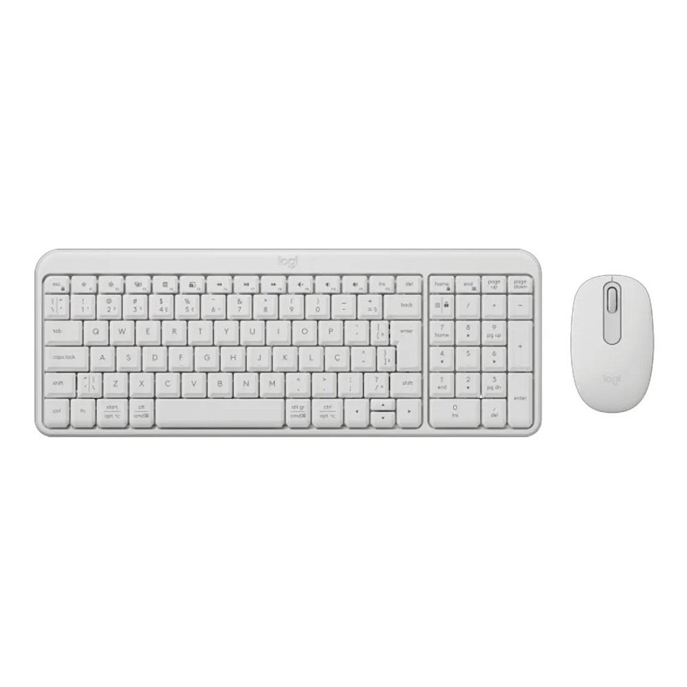 Teclado+Mouse Bluetooth MK250 Branco, ABNT2, 920-013517, LOGITECH