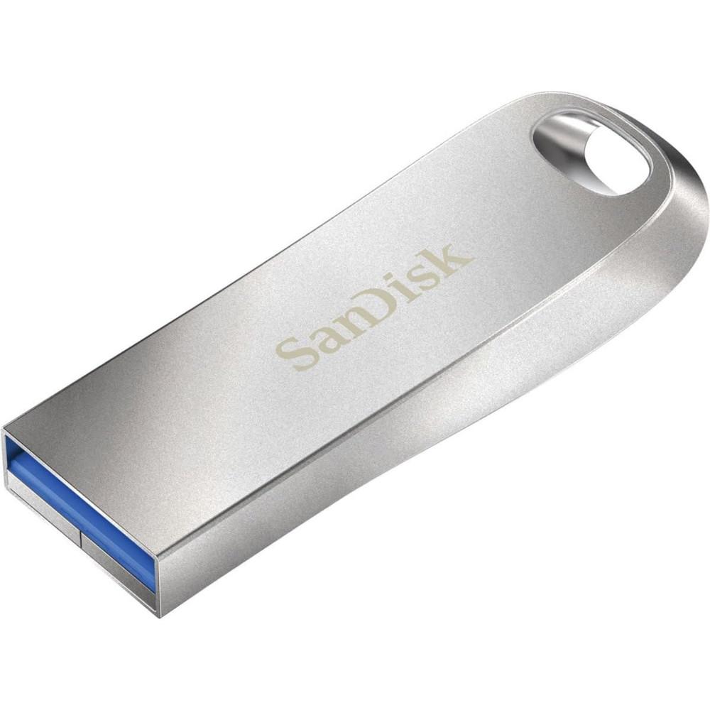 Pen Drive SanDisk Ultra Luxe, 64GB USB 3.0, leitura sequencial até 300MB/s, DCZ73-128G-G46