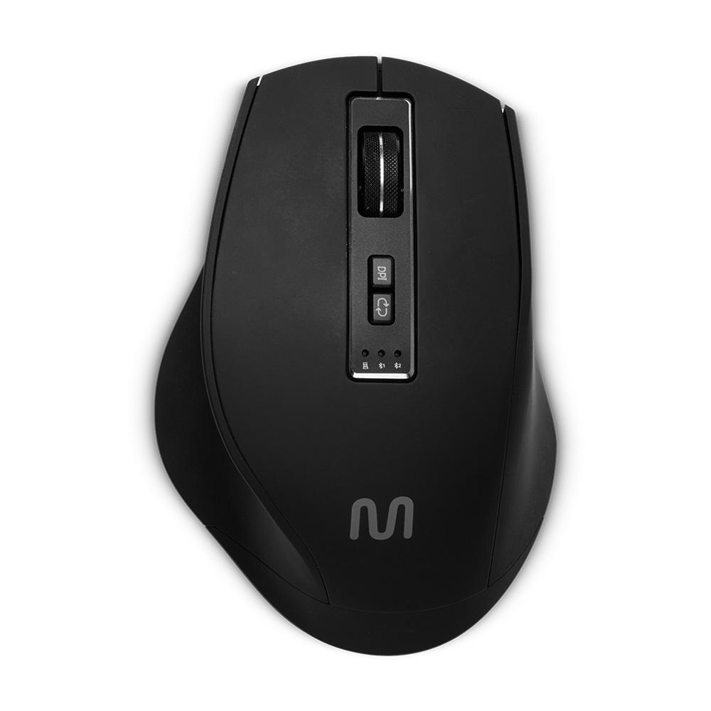 Mouse sem Fio Bluetooth MS850 Multi-dispositivo, MO401, Preto , MULTI