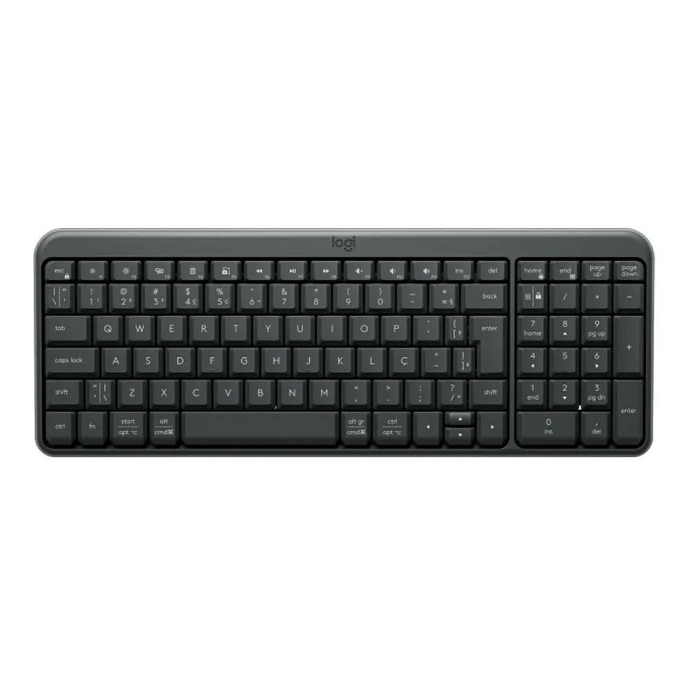 Teclado Bluetooth K250 Grafite, ABNT2, 920-013448, LOGITECH